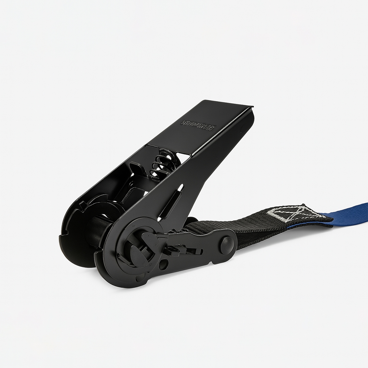 FORTEX 1-delige spanband met ratel - 25mm - 250/500daN - 6 meter zwart FORTEX 1-delige spanband met ratel - 25mm - 250/500daN - 6 meter zwart