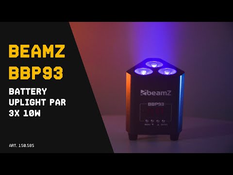 BBP93 Battery Uplight Par 3x 10W - 150.585