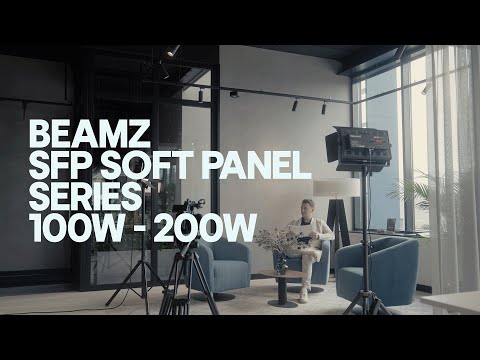 BeamZ SFP-Series LED Soft panel Light CW/WW 100W/200W