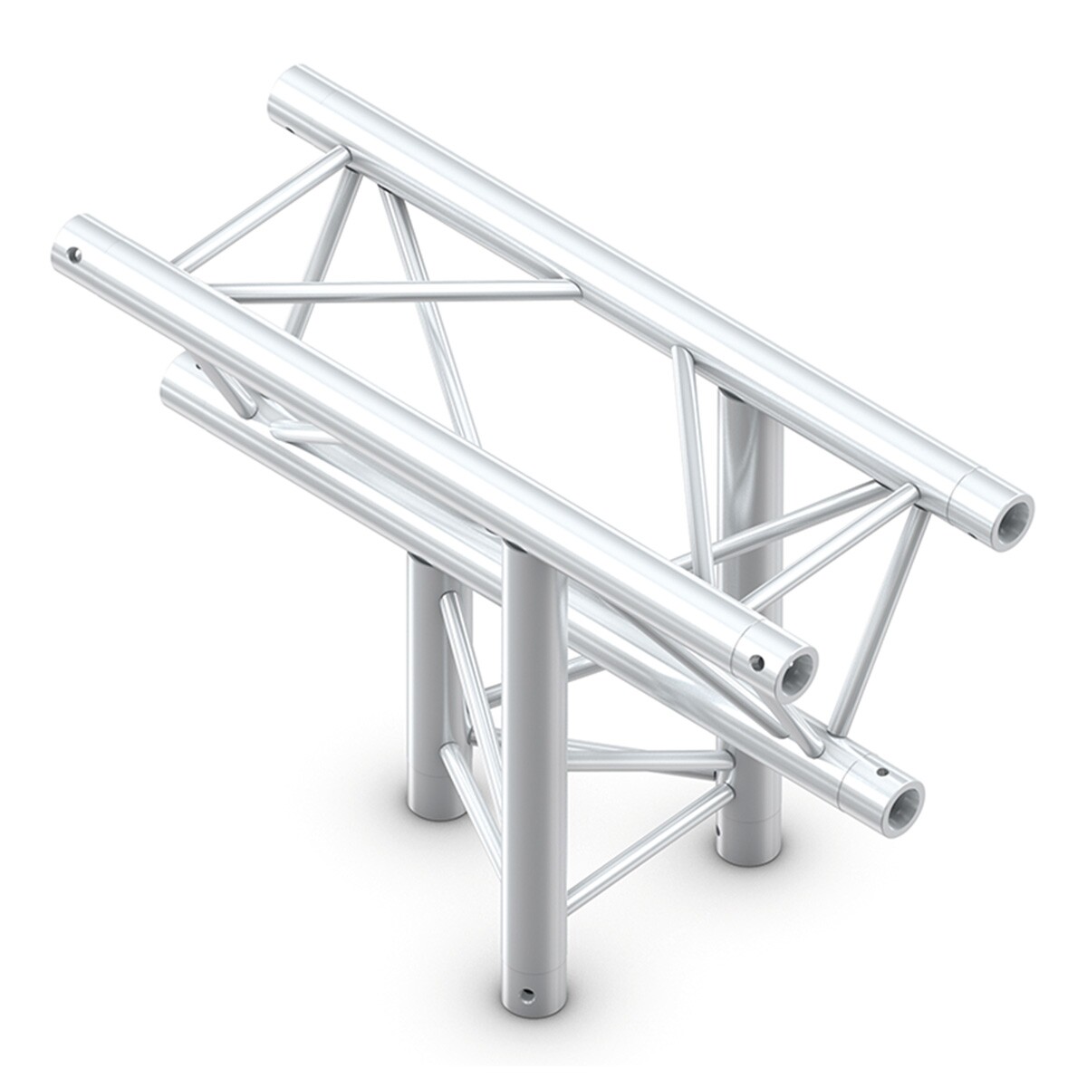 Milos ATU37 truss driehoek 3-weg t-stuk verticaal Milos ATU37 truss driehoek 3-weg t-stuk verticaal