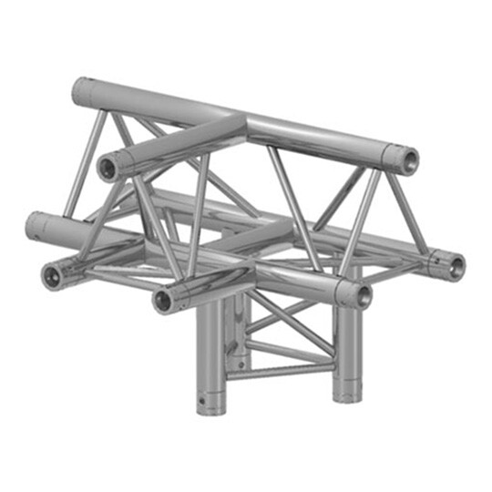 Prolyte truss driehoek H30D-C019 4-weg t-stuk apex up Prolyte truss driehoek H30D-C019 4-weg t-stuk apex up