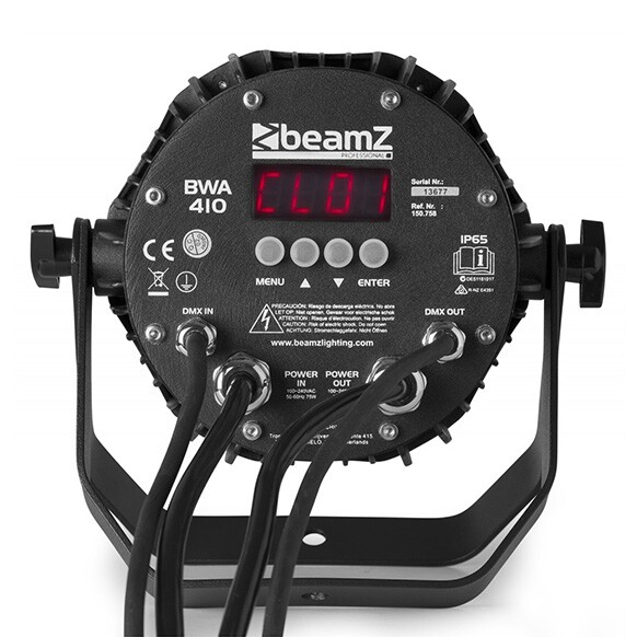 BeamZ Pro BWA410 IP65 LED multi-par RGBWW BeamZ Pro BWA410 IP65 LED multi-par RGBWW