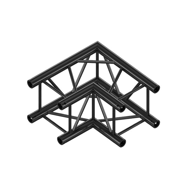 Milos QCVF21 truss vierkant Heavy 90 graden 2-weg hoek Milos QCVF21 truss vierkant Heavy 90 graden 2-weg hoek