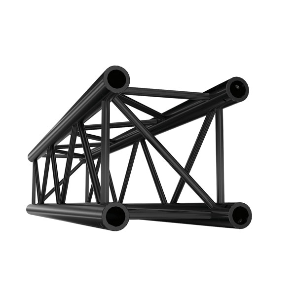 Milos QTF truss vierkant 250 cm zwart Milos QTF truss vierkant 250 cm zwart