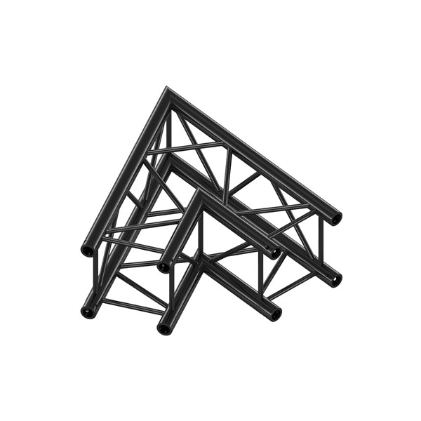 Milos QCVU20 truss vierkant Heavy 60 graden 2-weg hoek Milos QCVU20 truss vierkant Heavy 60 graden 2-weg hoek