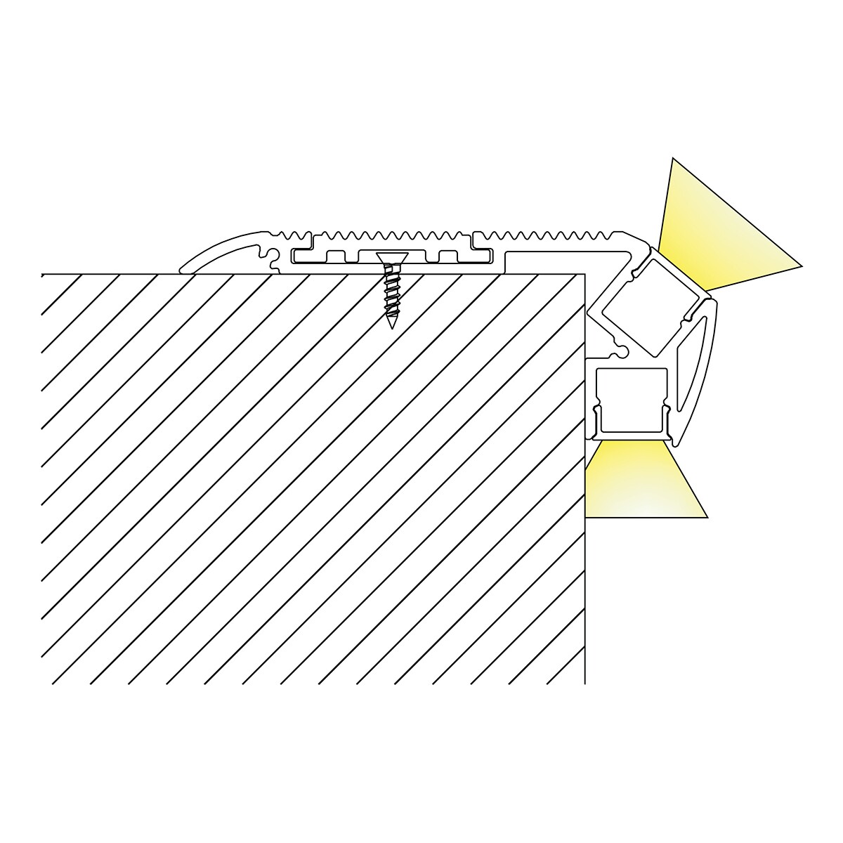 Profile Pro-Line voor stairs Profile Pro-Line voor stairs