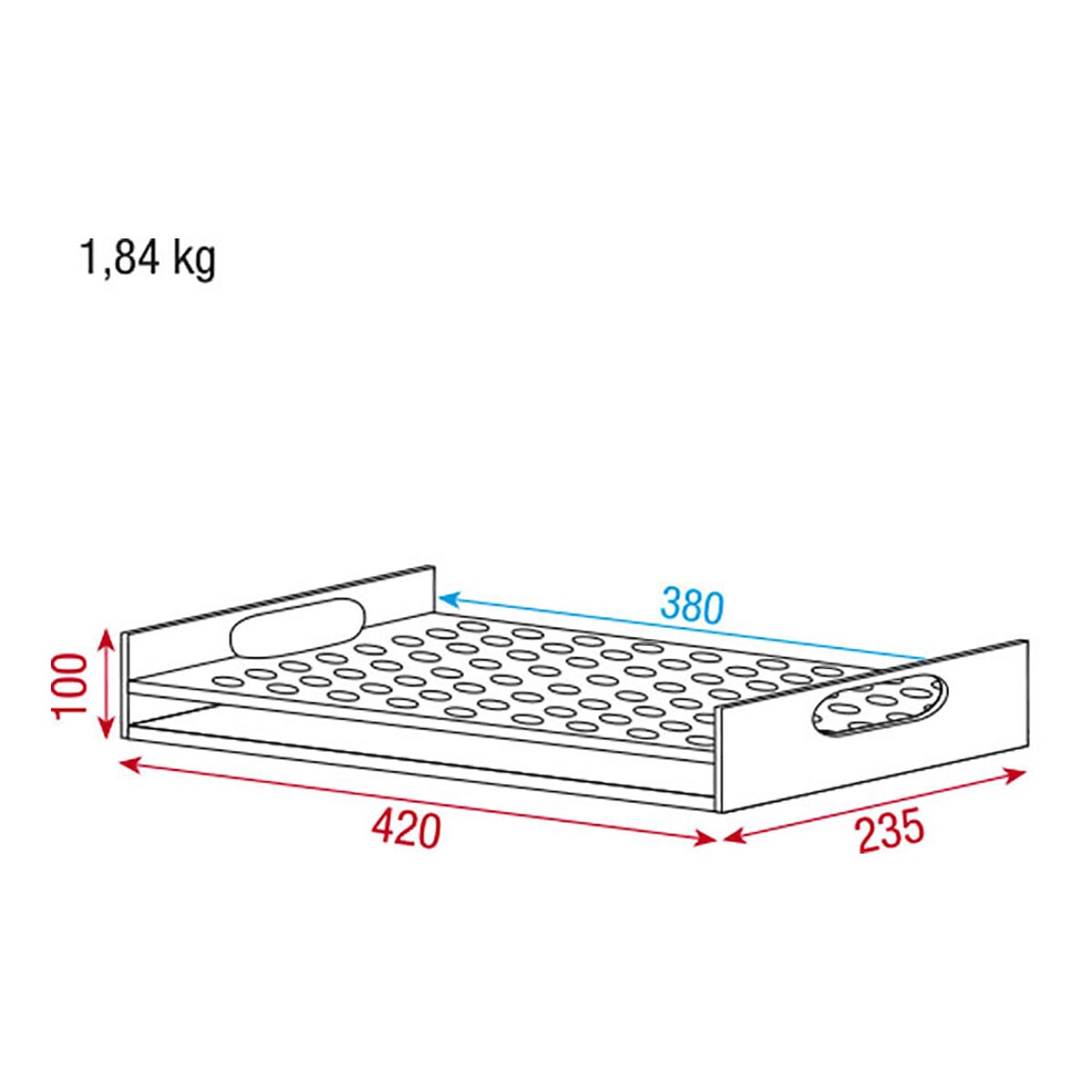 Showgear Extra insert voor Conical Adapter Case Showgear Extra insert voor Conical Adapter Case