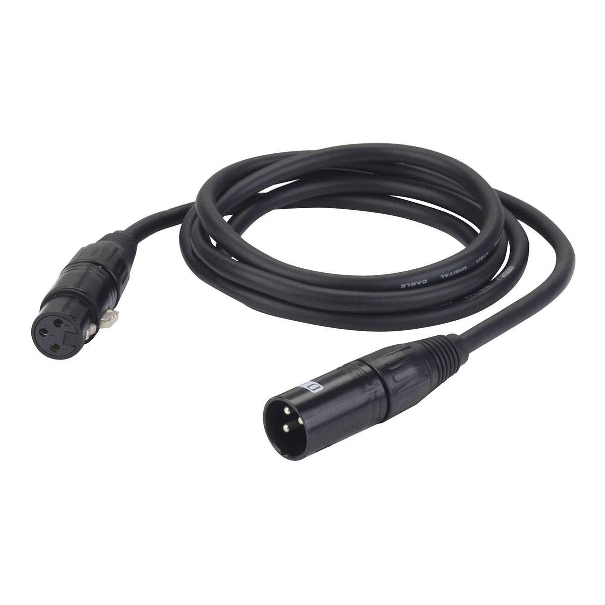 DAP FL09 XLR DMX kabel male 3-pin naar female 3-pin - 20 m DAP FL09 XLR DMX kabel male 3-pin naar female 3-pin - 20 m