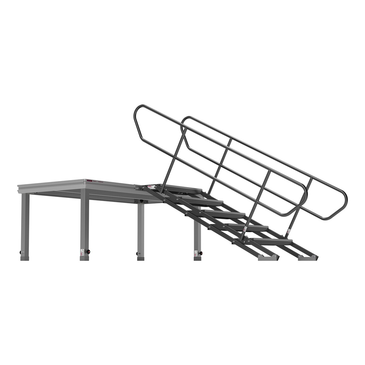 FORTEX Trapleuning voor verstelbare podium trap - rechts FORTEX Trapleuning voor verstelbare podium trap - rechts