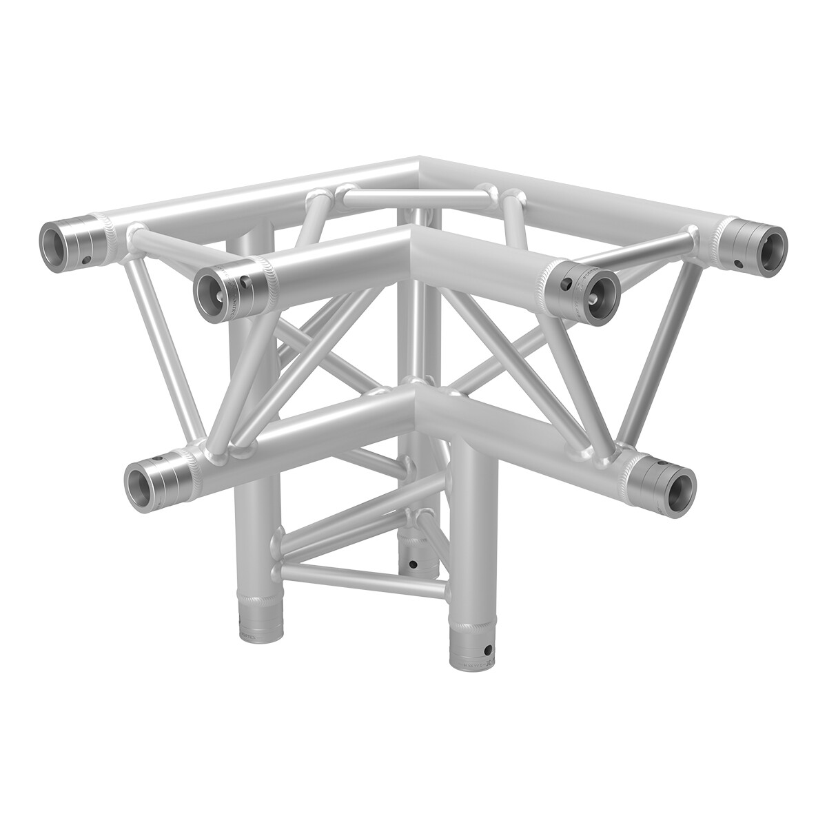 FORTEX FX33-C34 driehoek truss 3-weg 90 graden hoek apex down links