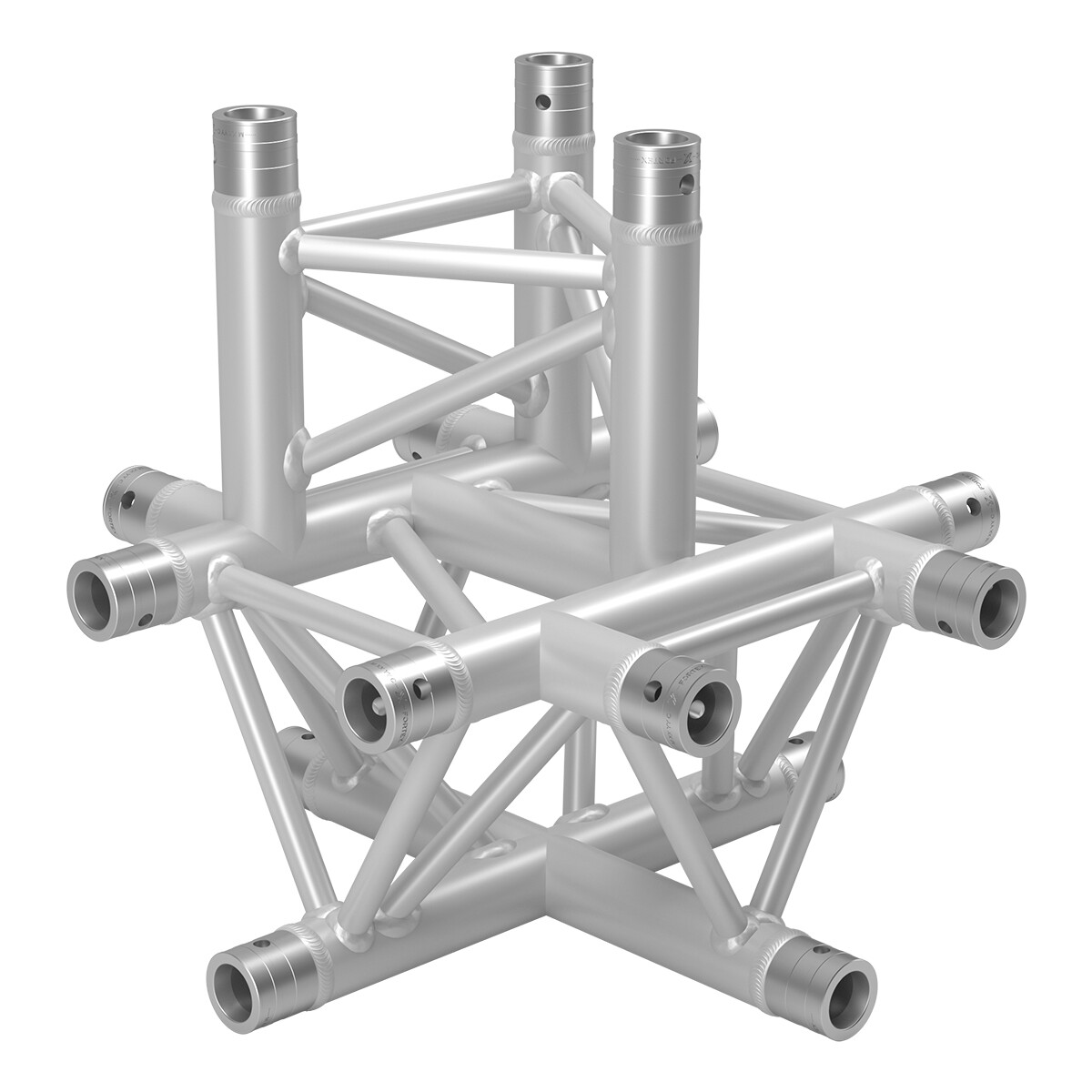 FORTEX FX33-C52 driehoek truss 5-weg kruis apex up FORTEX FX33-C52 driehoek truss 5-weg kruis apex up