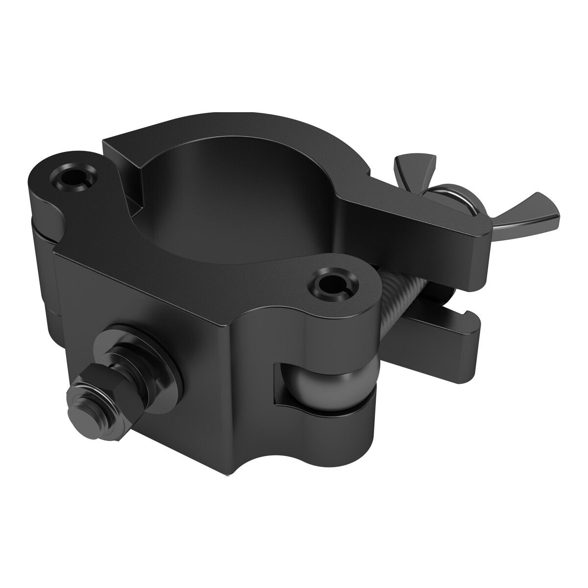 FORTEX Half Coupler truss klem WLL 500kg buis Ø48-51mm zwart FORTEX Half Coupler truss klem WLL 500kg buis Ø48-51mm zwart
