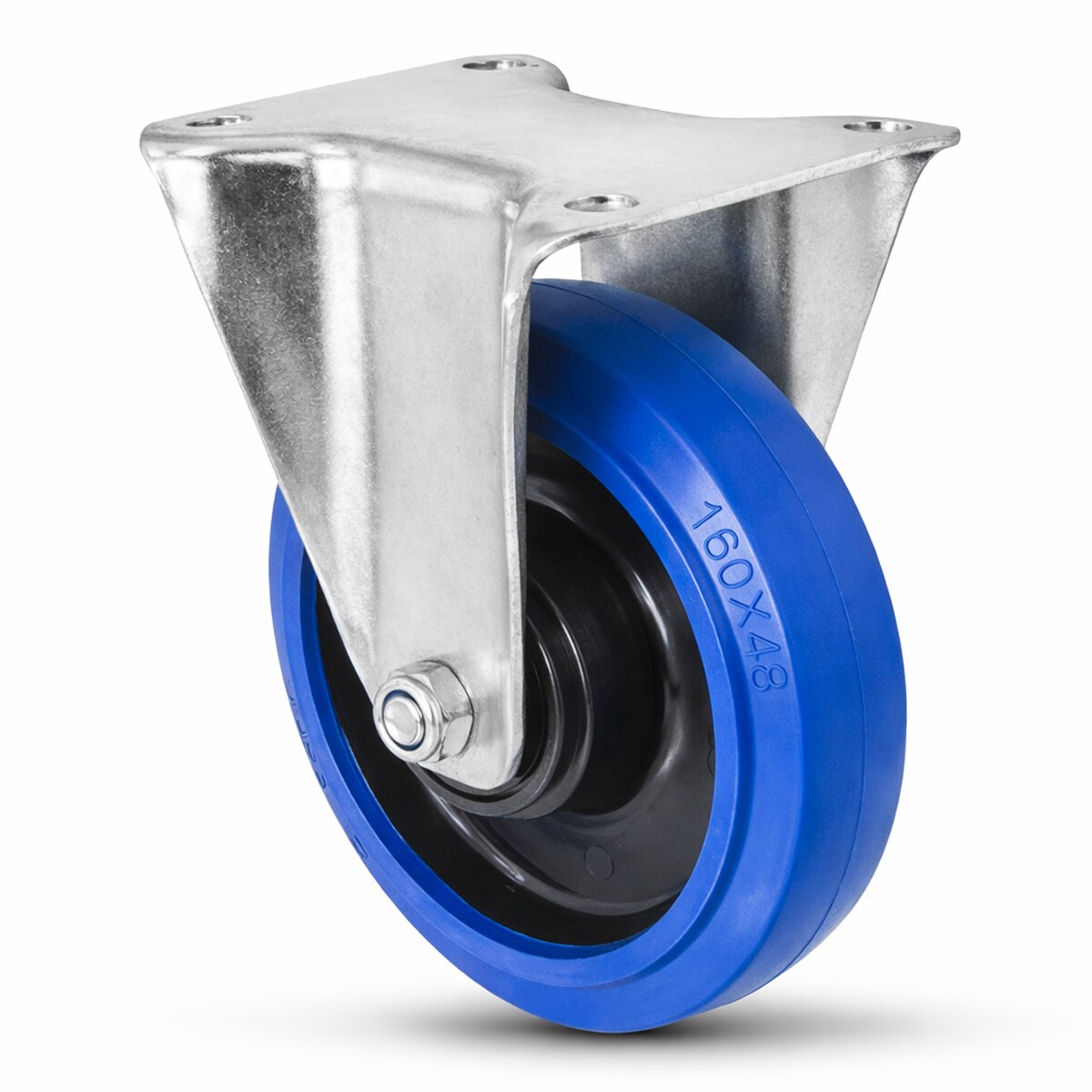 FORTEX Blue Wheel bokwiel Ø160mm WLL 300 kg FORTEX Blue Wheel bokwiel Ø160mm WLL 300 kg