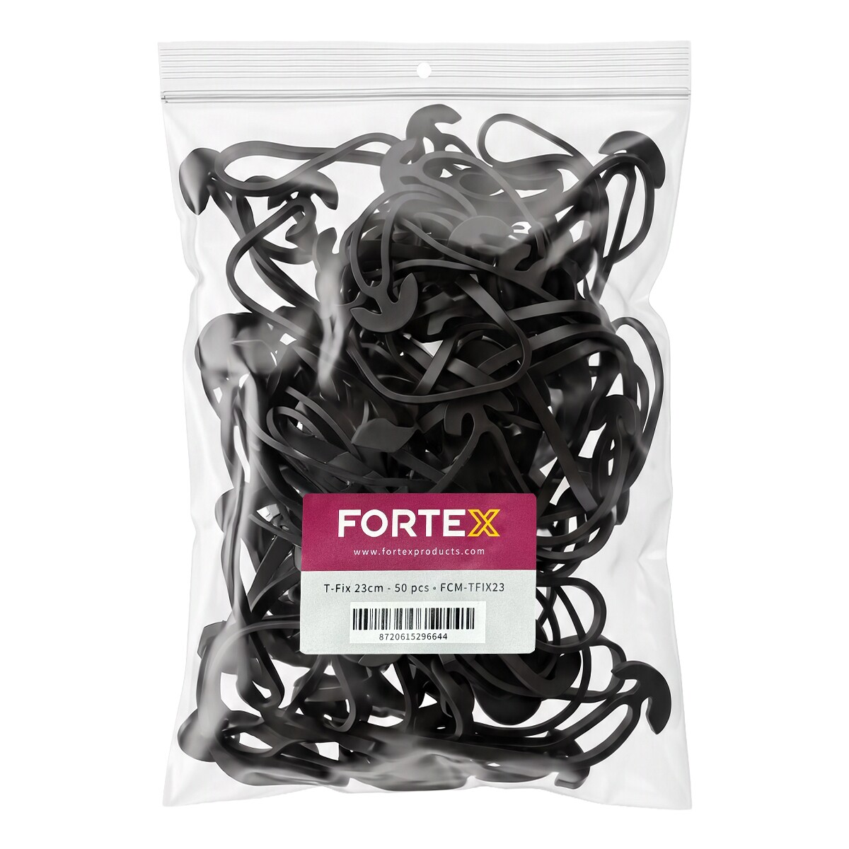 FORTEX T-Fix 23 cm kabelbinder Jan Willempje - 50 stuks FORTEX T-Fix 23 cm kabelbinder Jan Willempje - 50 stuks