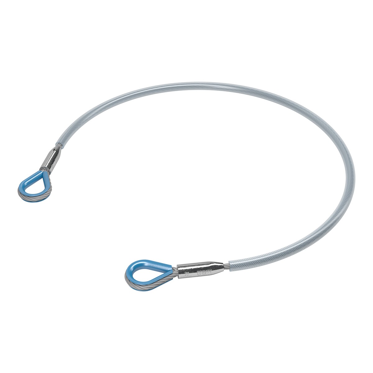 FORTEX PVC Steel 1,5 meter - Ø10mm 1T staalkabel 6x 36 + stk certificaat FORTEX PVC Steel 1,5 meter - Ø10mm 1T staalkabel 6x 36 + stk certificaat