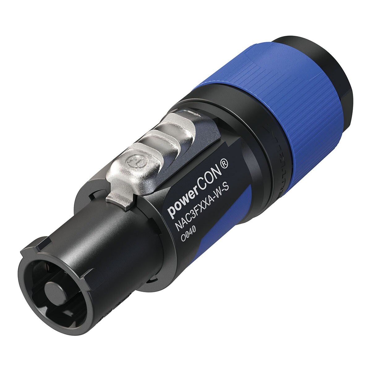 Neutrik® NAC3FXXA-W-S PowerCON blauw power-in NAC3FXXA-W-S Connector - S Neutrik® NAC3FXXA-W-S PowerCON blauw power-in NAC3FXXA-W-S Connector - S