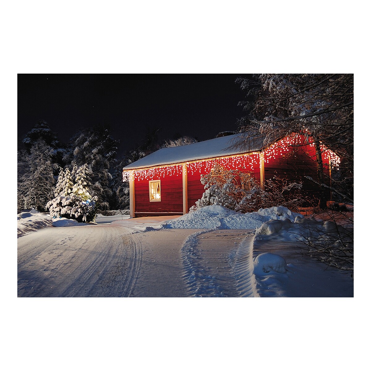 Showtec LED Rubber Icicle Light WW Wit - 200 LED's - 5 m Showtec LED Rubber Icicle Light WW Wit - 200 LED's - 5 m