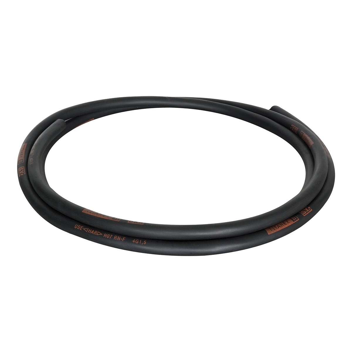 Titanex Neopreen stroomkabel 4x 1,5mm² - per meter Titanex Neopreen stroomkabel 4x 1,5mm² - per meter