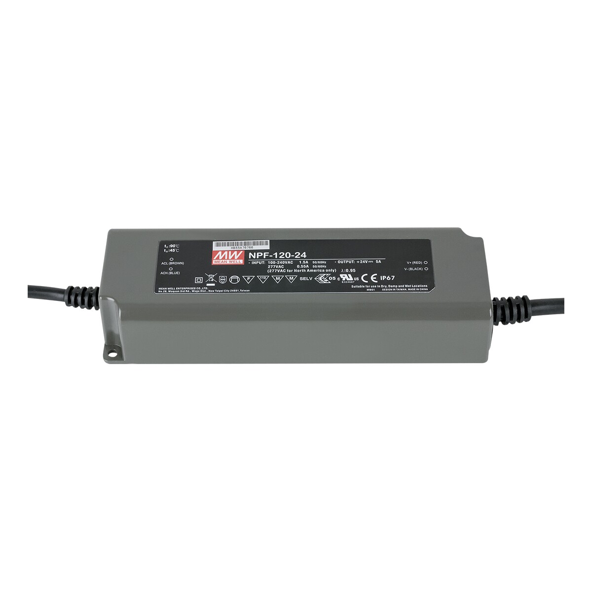 Meanwell Power Supply 120 W/24 V DC MEAN WELL NPF-120-24 Meanwell Power Supply 120 W/24 V DC MEAN WELL NPF-120-24