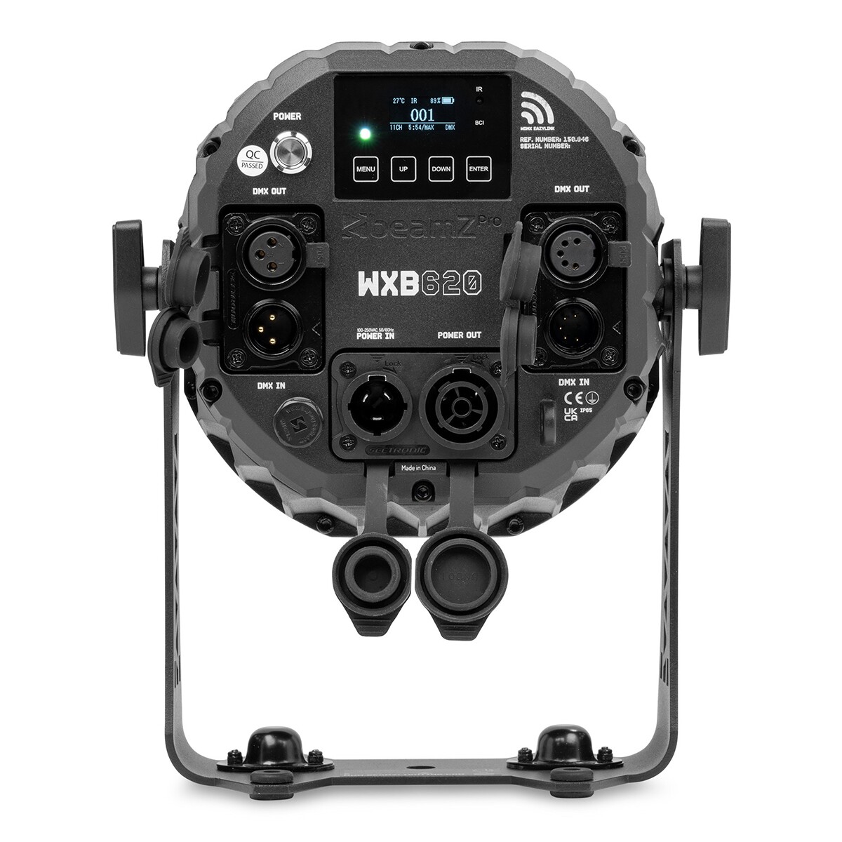BeamZ Professional WXB620 accu LED PAR 6x 20W RGBALC - IP65 BeamZ Professional WXB620 accu LED PAR 6x 20W RGBALC - IP65