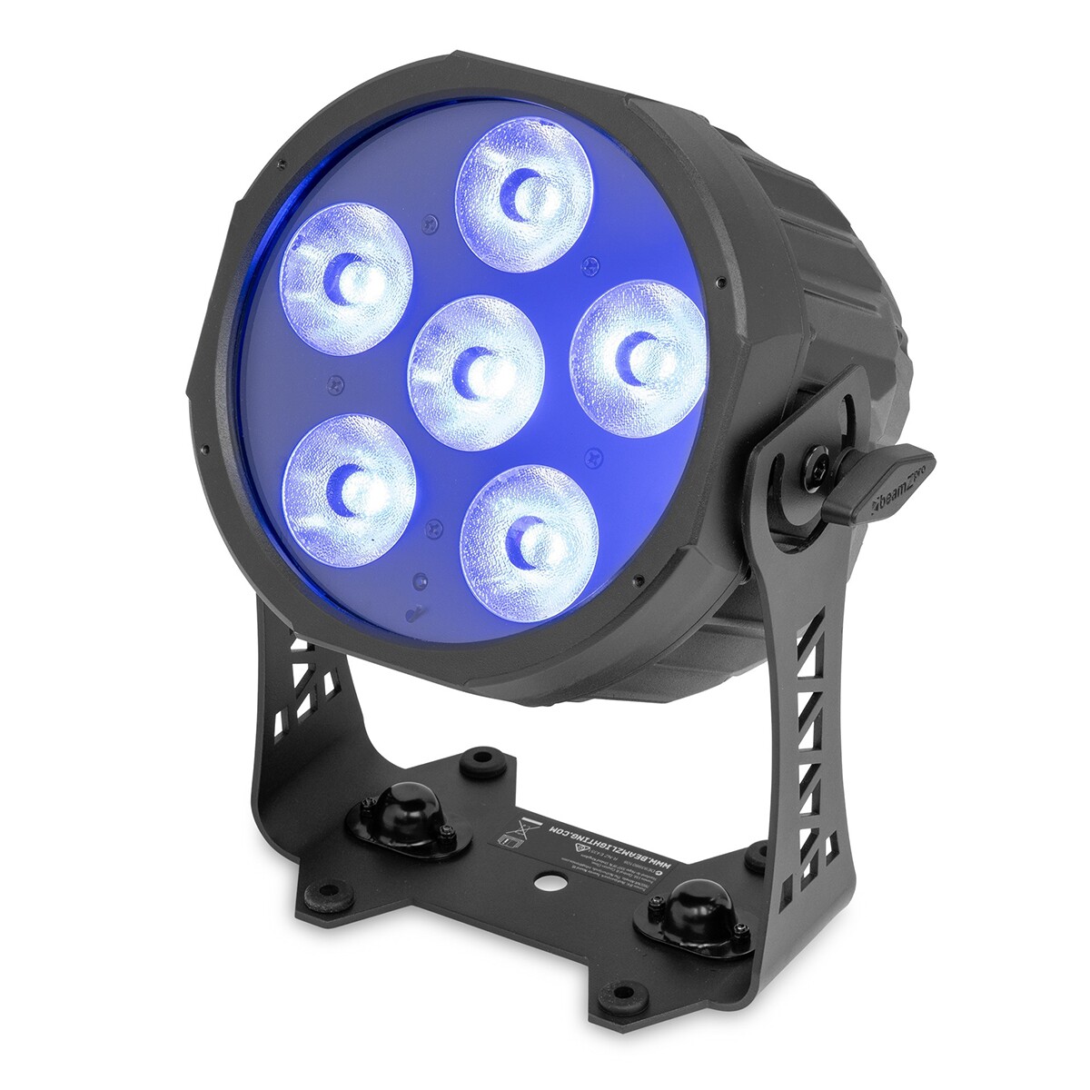 BeamZ Professional WXB620 accu LED PAR 6x 20W RGBALC - IP65 BeamZ Professional WXB620 accu LED PAR 6x 20W RGBALC - IP65