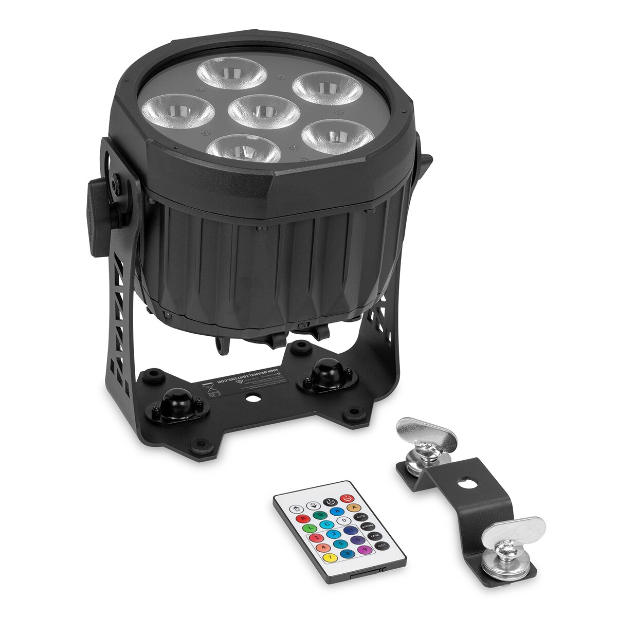 BeamZ Professional WXB620 accu LED PAR 6x 20W RGBALC - IP65 BeamZ Professional WXB620 accu LED PAR 6x 20W RGBALC - IP65