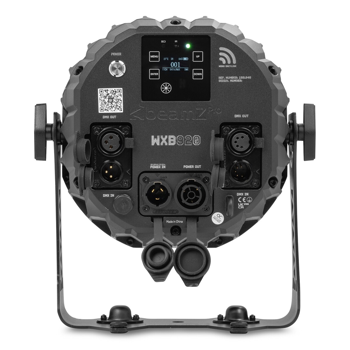 BeamZ Professional WXB920 accu LED PAR 9x 20W RGBALC – IP65 BeamZ Professional WXB920 accu LED PAR 9x 20W RGBALC – IP65