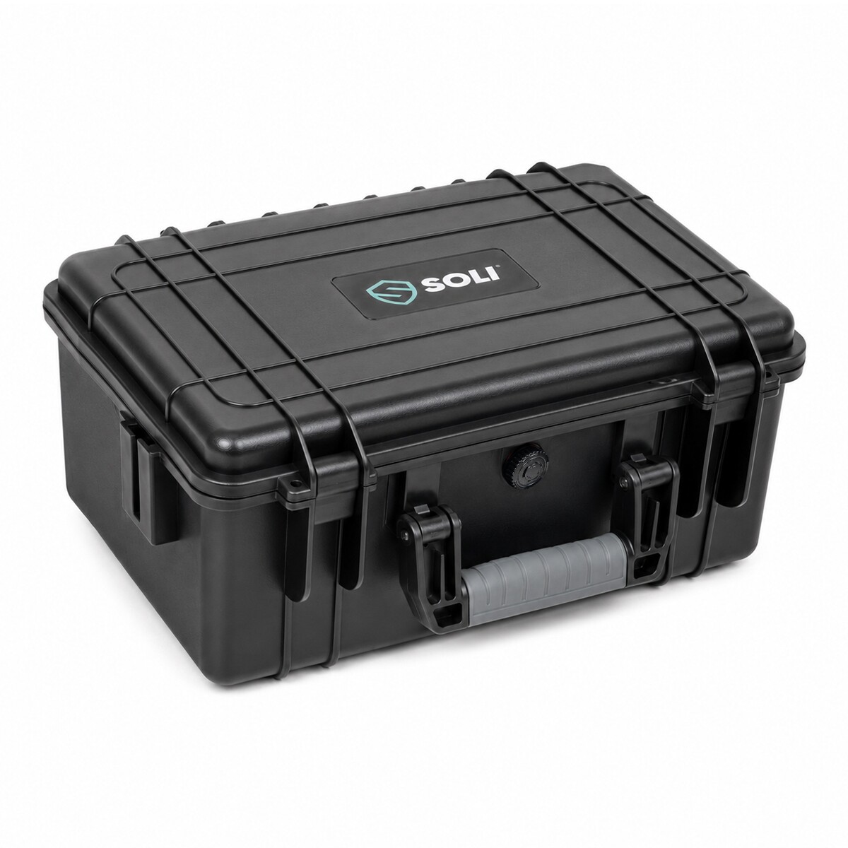 SOLI™ Protector Case 1200 waterdichte robuuste kunststof koffer zwart SOLI™ Protector Case 1200 waterdichte robuuste kunststof koffer zwart