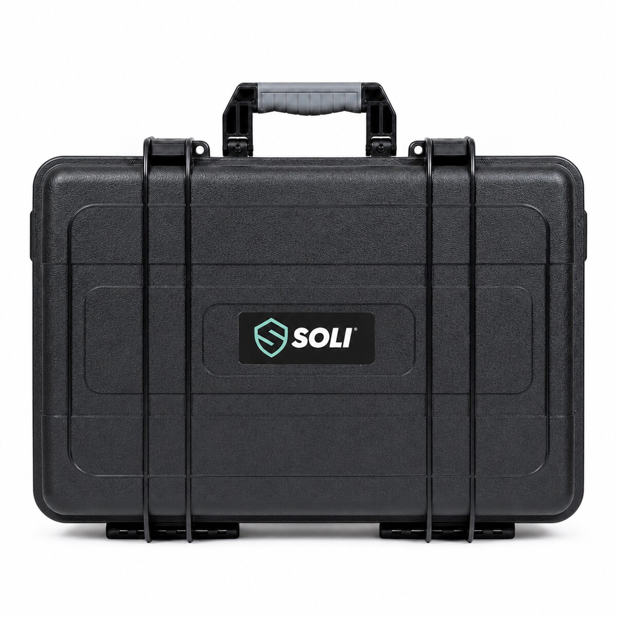 SOLI™ Protector Case 1600 waterdichte robuuste kunststof koffer zwart SOLI™ Protector Case 1600 waterdichte robuuste kunststof koffer zwart