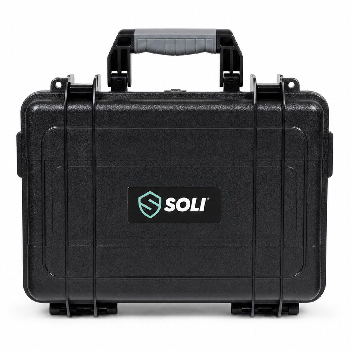 SOLI™ Protector Case 1900 waterdichte robuuste kunststof koffer zwart SOLI™ Protector Case 1900 waterdichte robuuste kunststof koffer zwart