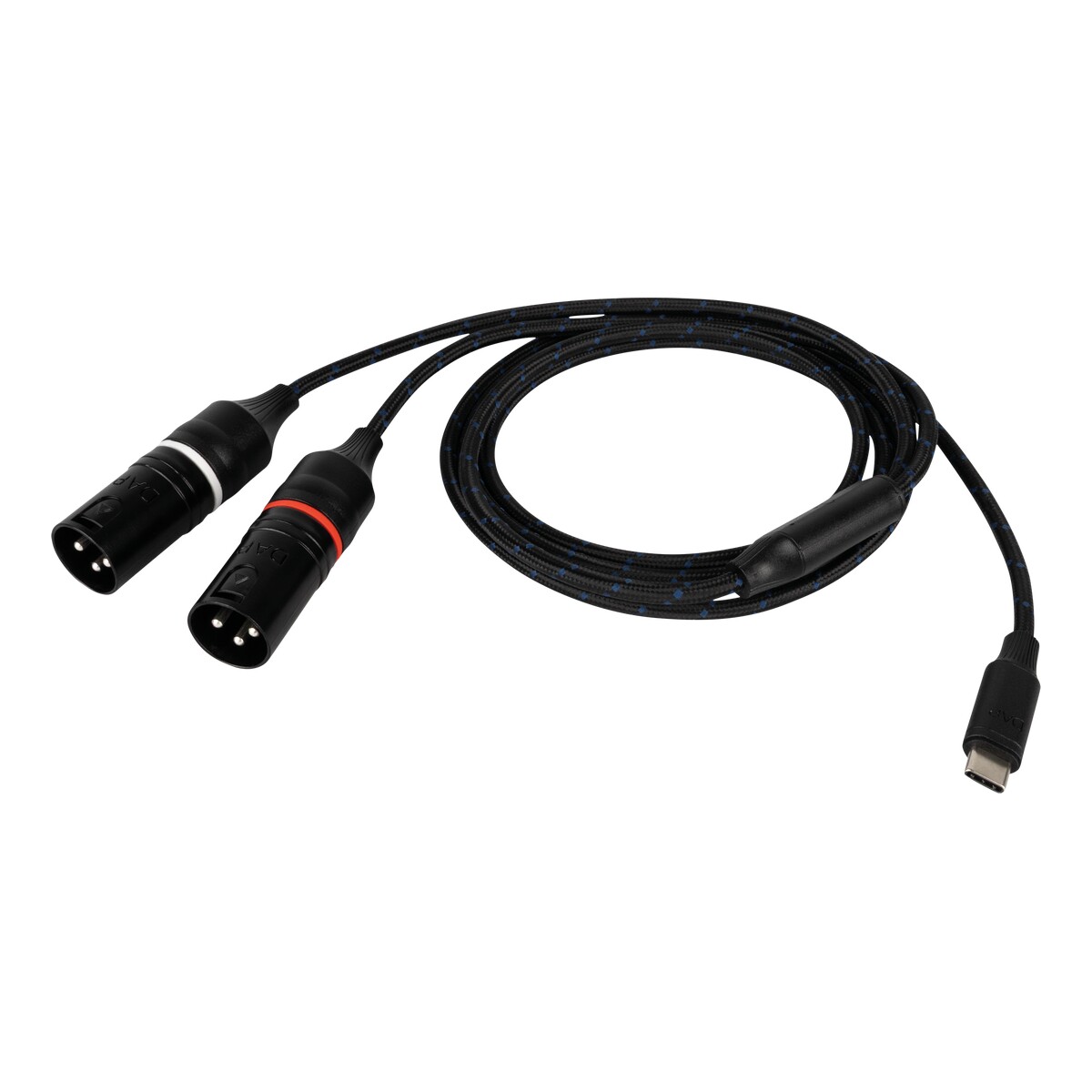DAP FL115 verloopkabel USB-C naar 2× XLR male 3‑polig, galvanisch geïsoleerd, 0,75 m DAP FL115 verloopkabel USB-C naar 2× XLR male 3‑polig, galvanisch geïsoleerd, 0,75 m