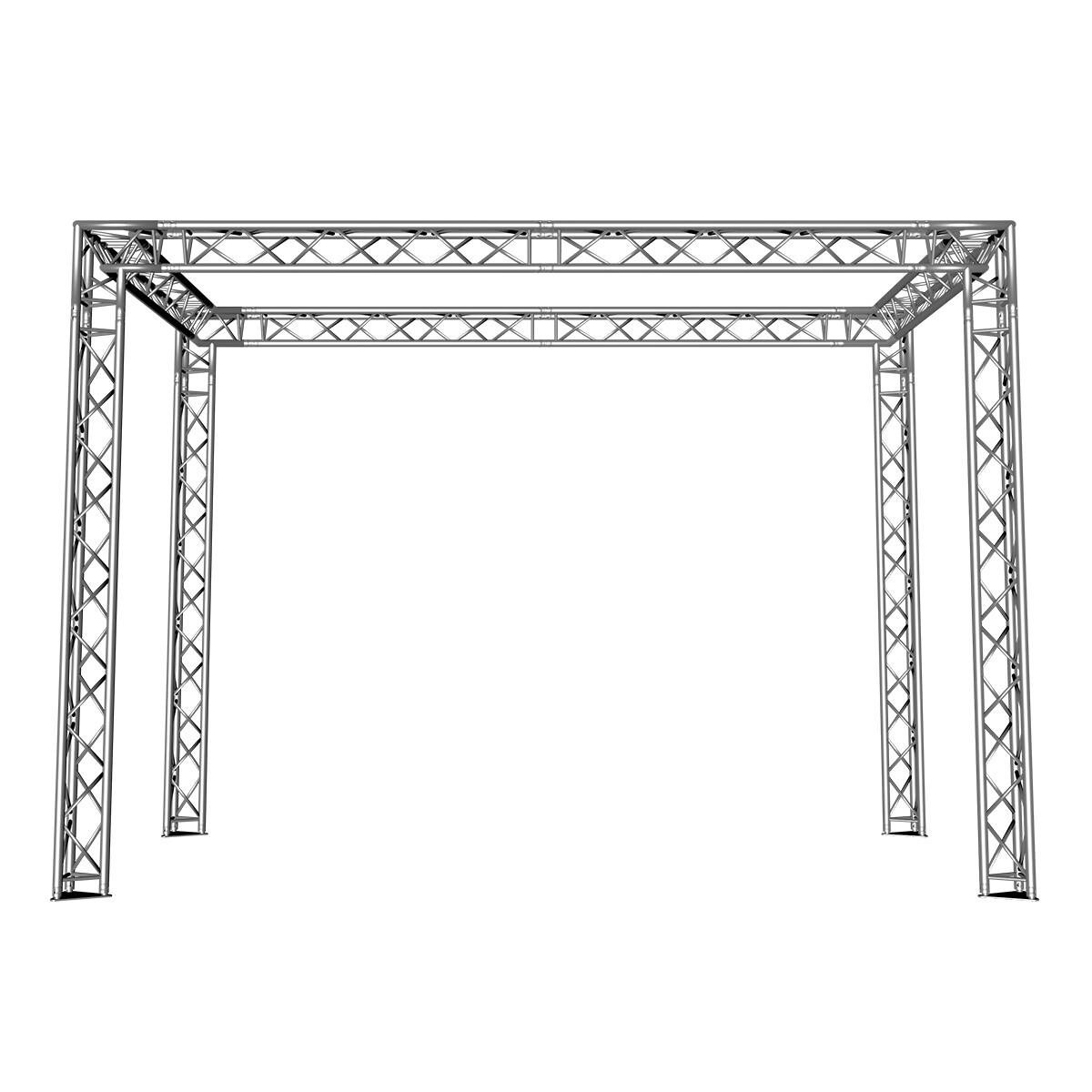 FORTEX FX33 driehoek truss beursstand carré 5x3x3,5 m FORTEX FX33 driehoek truss beursstand carré 5x3x3,5 m