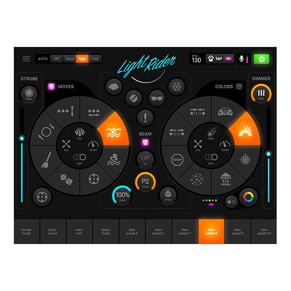 BeamZ Professional WiFi-USB DMX Interface met Light Rider / ESA2 BeamZ Professional WiFi-USB DMX Interface met Light Rider / ESA2