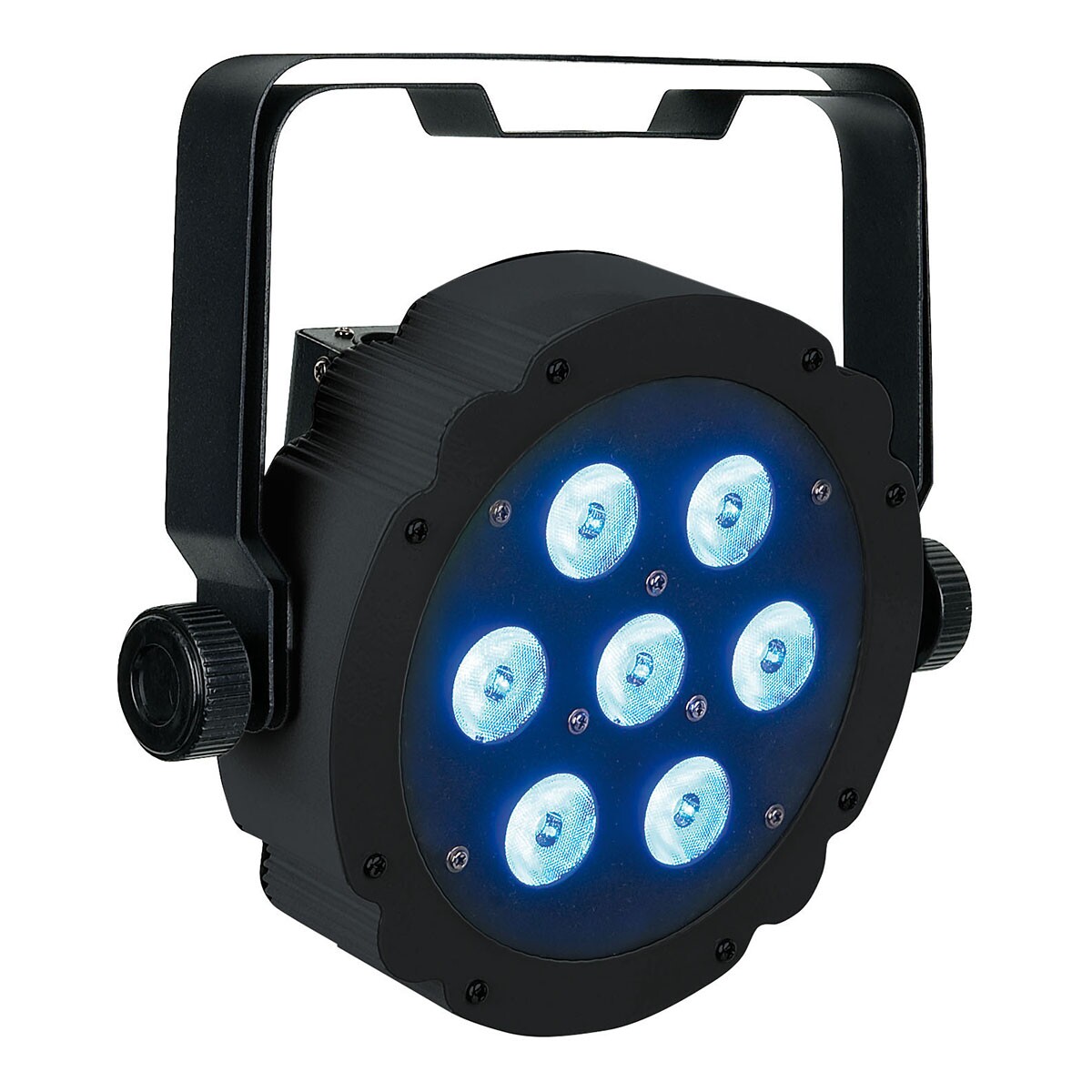 Showtec Compact Par 7 Tri RGB zwart Showtec Compact Par 7 Tri RGB zwart
