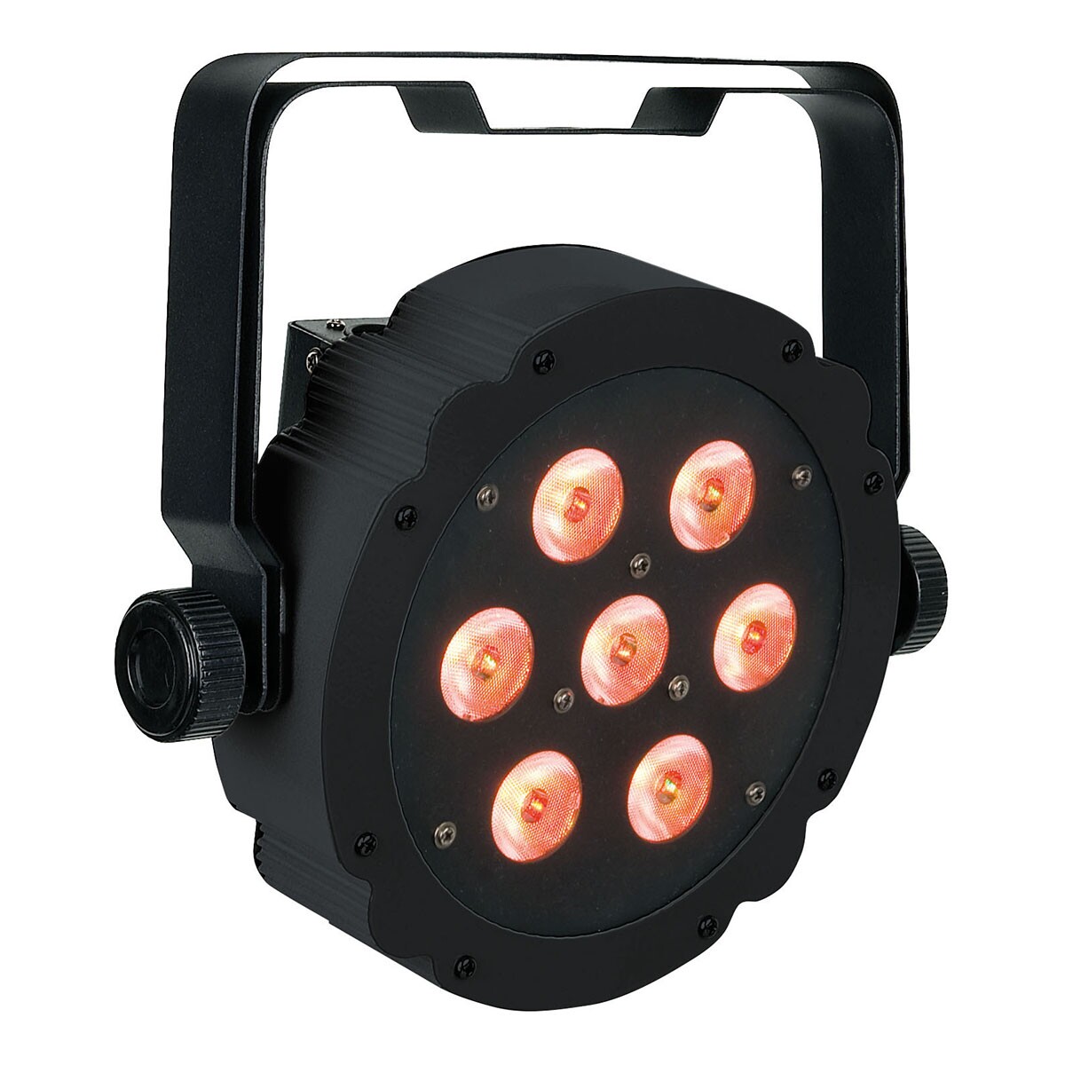 Showtec Compact Par 7 Tri RGB zwart Showtec Compact Par 7 Tri RGB zwart
