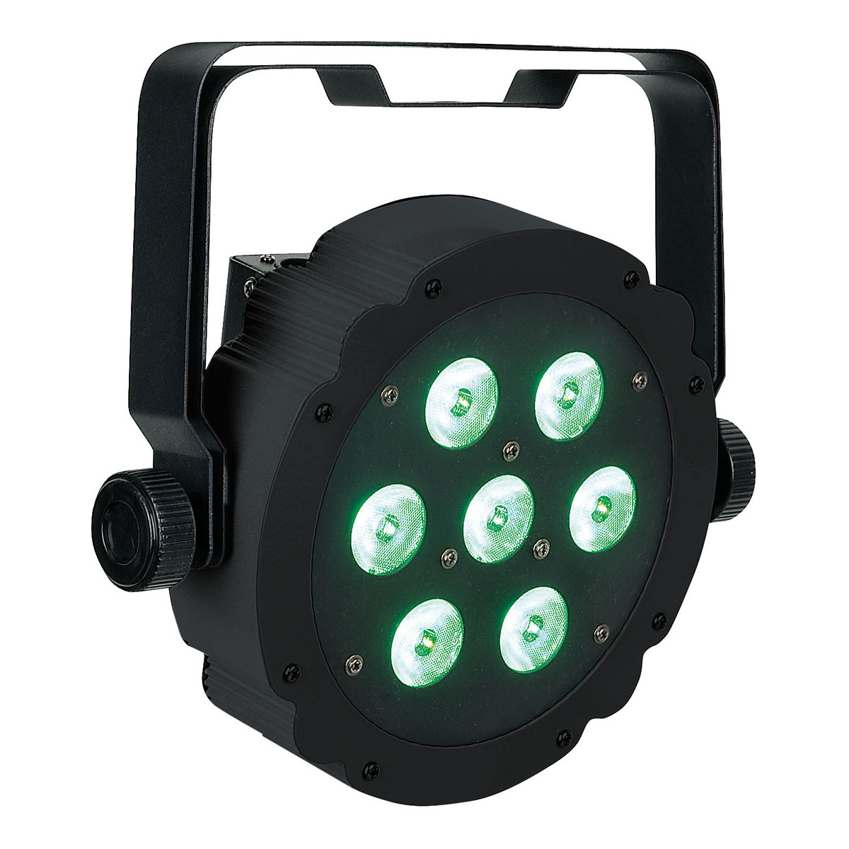 Showtec Compact Par 7 Tri RGB zwart Showtec Compact Par 7 Tri RGB zwart