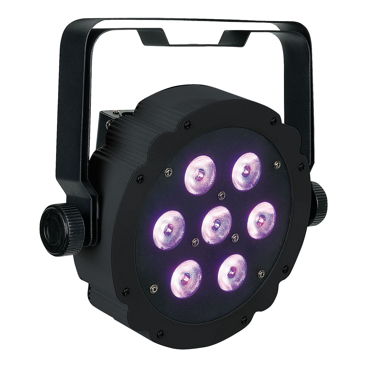 Showtec Compact Par 7 Tri RGB zwart Showtec Compact Par 7 Tri RGB zwart