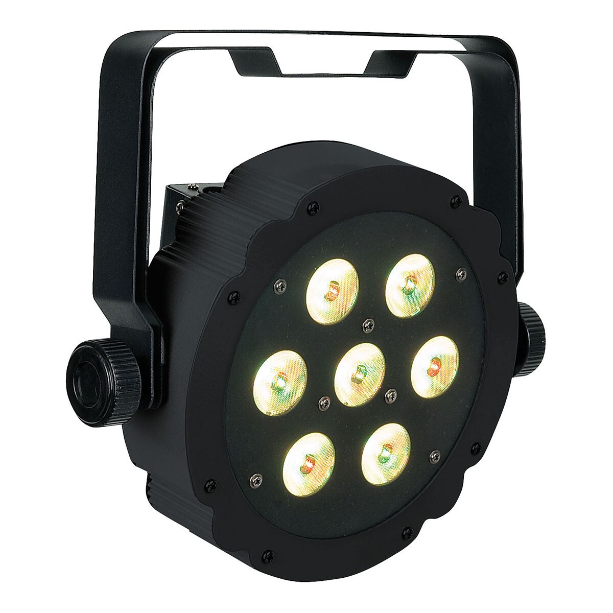 Showtec Compact Par 7 Tri RGB zwart Showtec Compact Par 7 Tri RGB zwart
