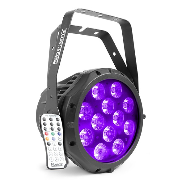 BeamZ Professional BWA412 Aluminium IP65 LED Par RGBAW-UV BeamZ Professional BWA412 Aluminium IP65 LED Par RGBAW-UV