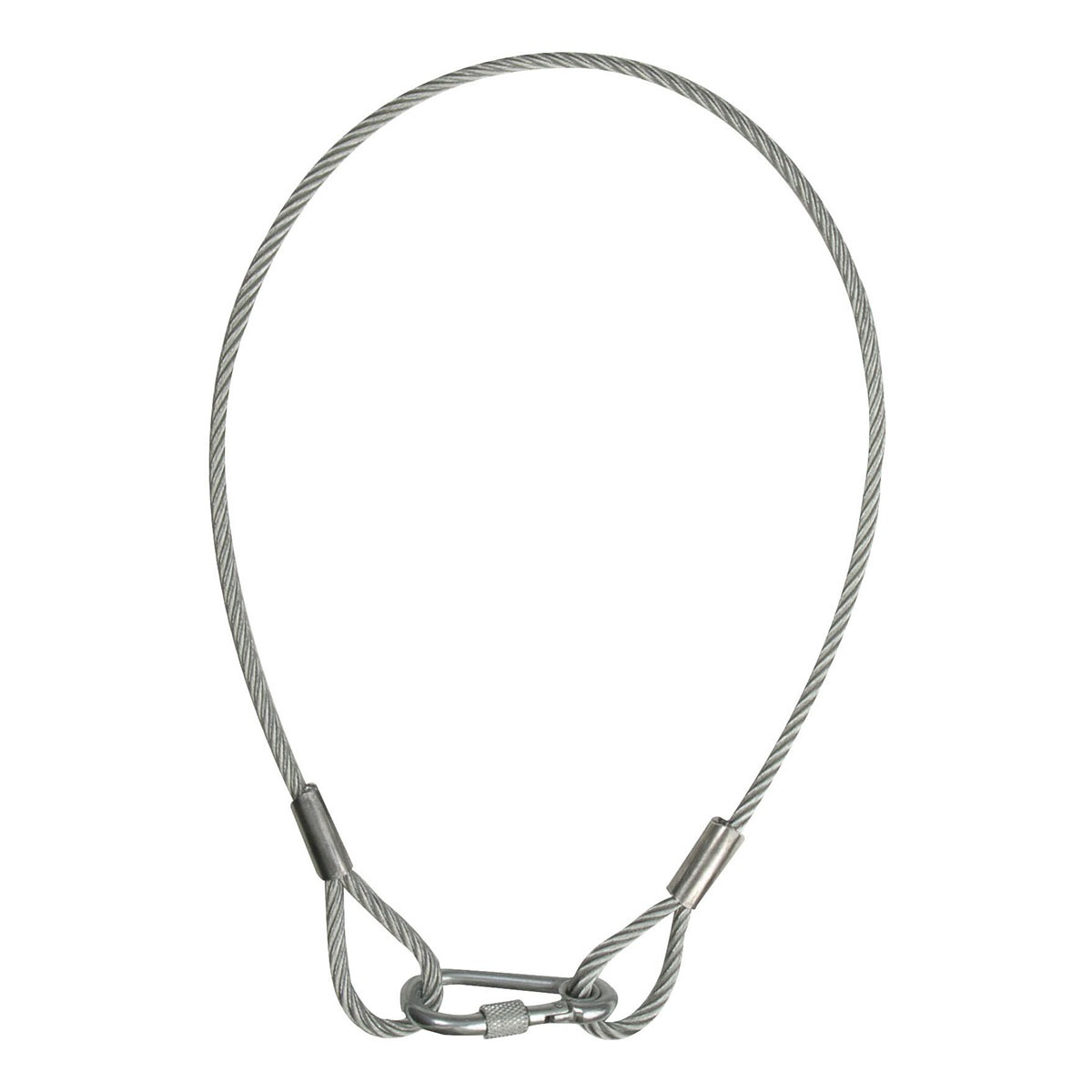 Showgear Veiligheidskabel Ø 6mm 75cm Showgear Veiligheidskabel Ø 6mm 75cm