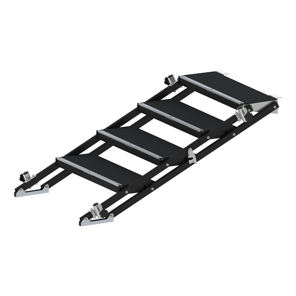 Showgear Mammoth Stairs Dex Verstelbare Podium Trap 60 - 100cm Showgear Mammoth Stairs Dex Verstelbare Podium Trap 60 - 100cm