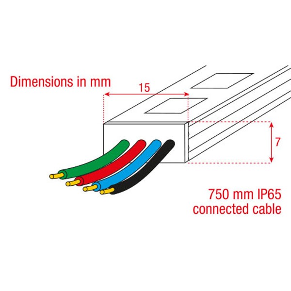 Artecta Havana Rigid RGB - 72 - 24 VDC 72x0,24W RGB 3-in-1 Artecta Havana Rigid RGB - 72 - 24 VDC 72x0,24W RGB 3-in-1