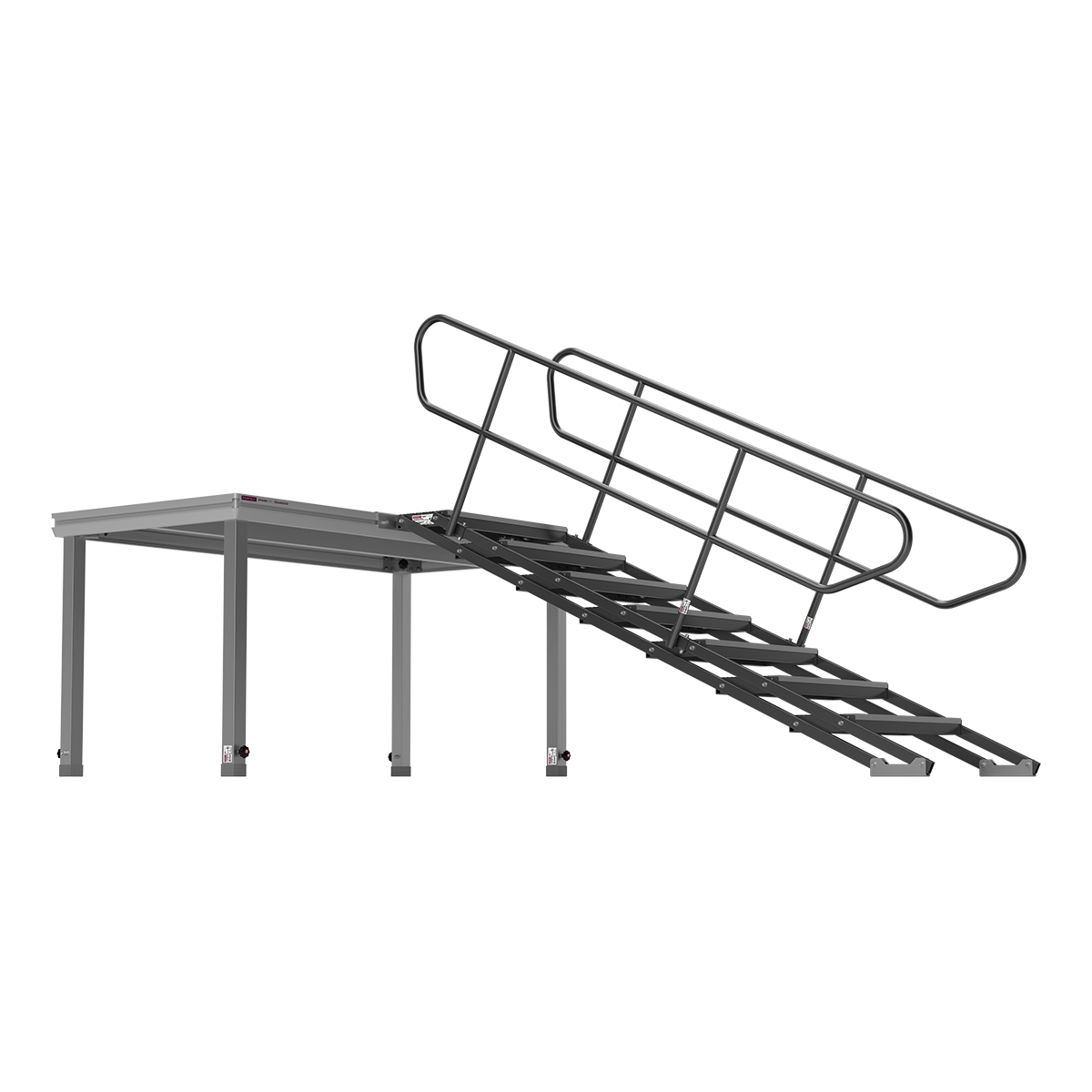 FORTEX Verstelbare Podium Trap 100 - 180cm FORTEX Verstelbare Podium Trap 100 - 180cm