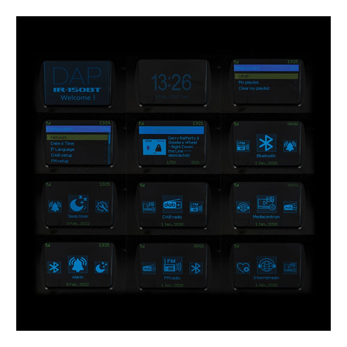 DAP PA-5500TU Internetradio met versterker 500W - 100V DAP PA-5500TU Internetradio met versterker 500W - 100V