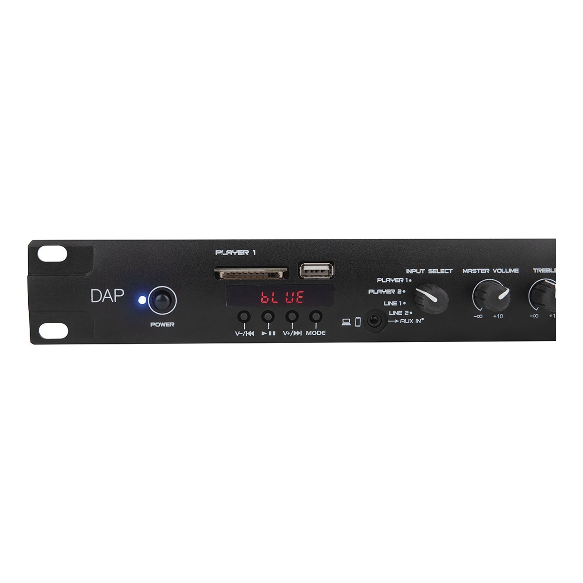 DAP MP-220BT Mediaspeler met bluetooth 1U DAP MP-220BT Mediaspeler met bluetooth 1U