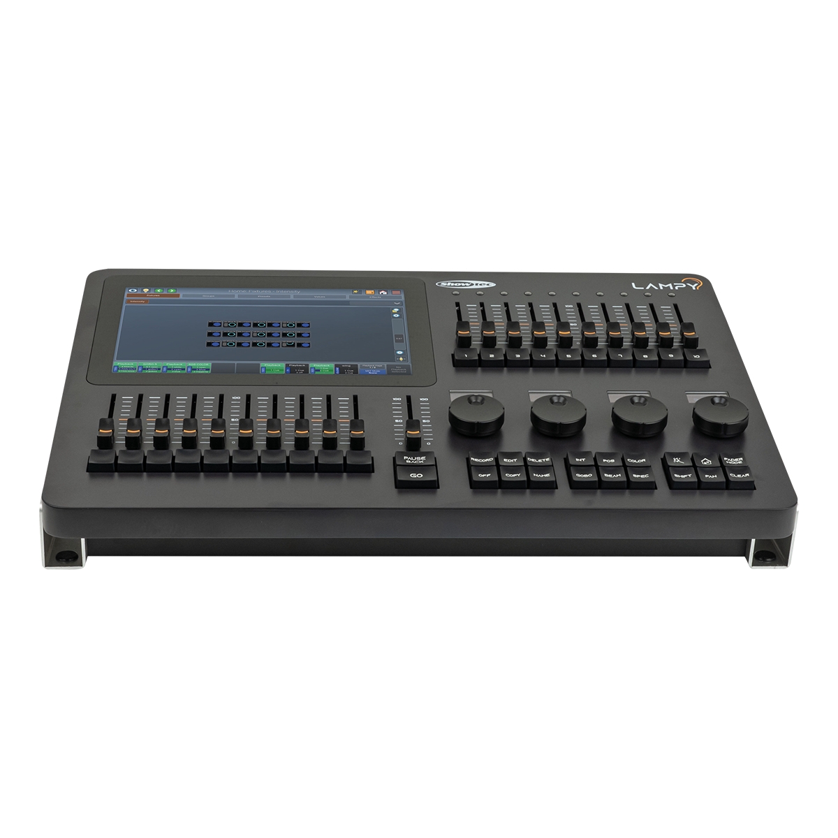 Showtec LAMPY 20 1U 1 Universe DMX controller met 20 faders Showtec LAMPY 20 1U 1 Universe DMX controller met 20 faders