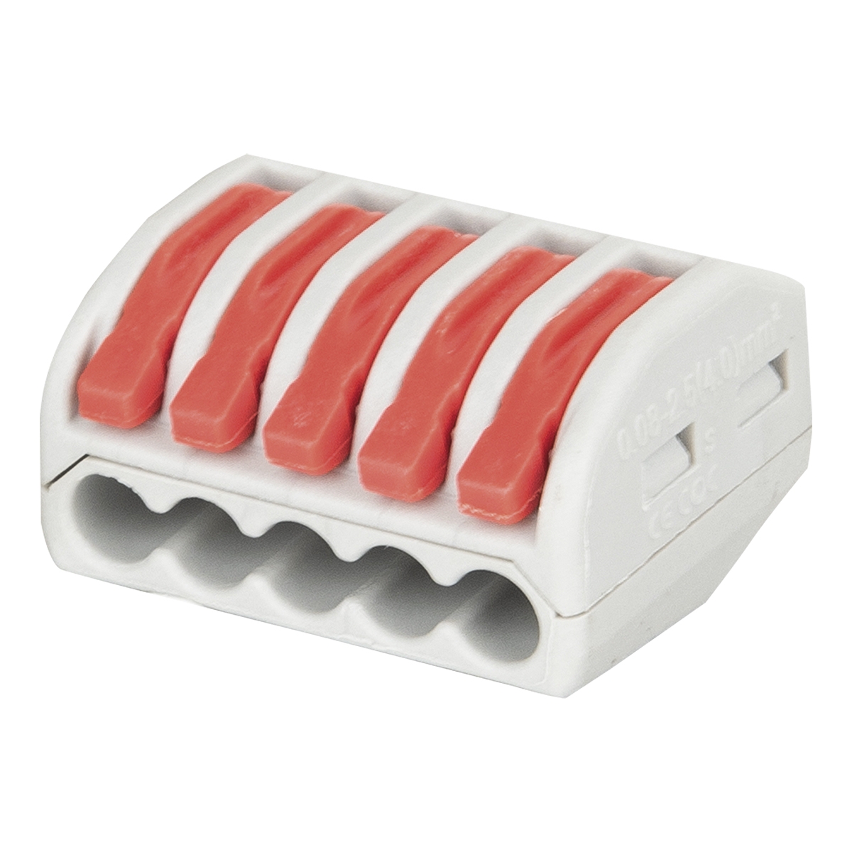 Showgear Cable Terminal - 5-way Kleurcodering - Rood