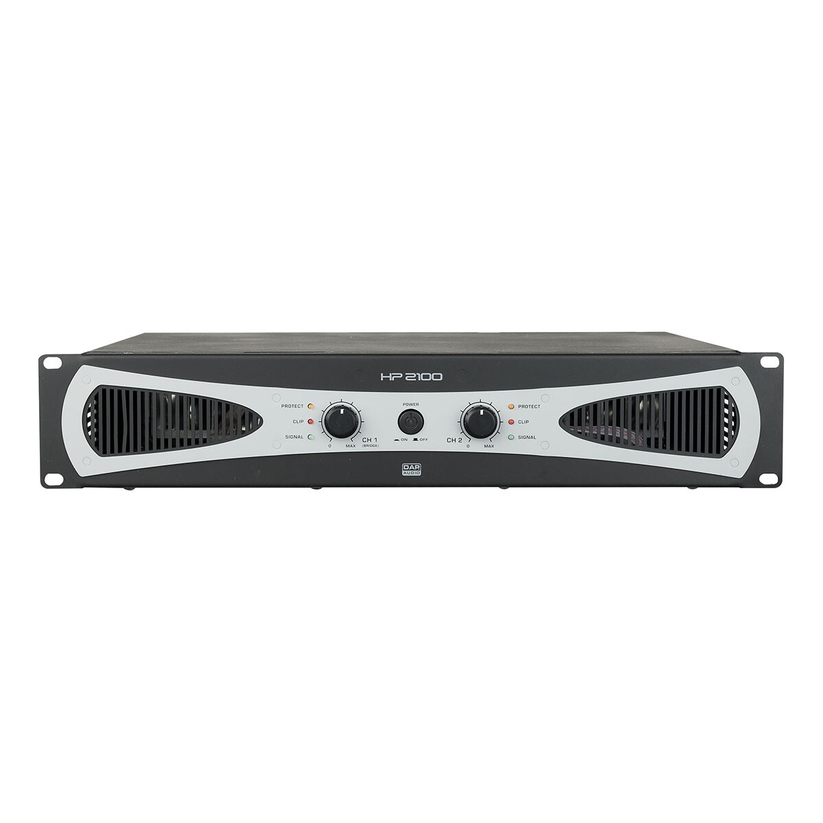 DAP HP-2100 Versterker 2x 1000W - 19 inch 2HE DAP HP-2100 Versterker 2x 1000W - 19 inch 2HE
