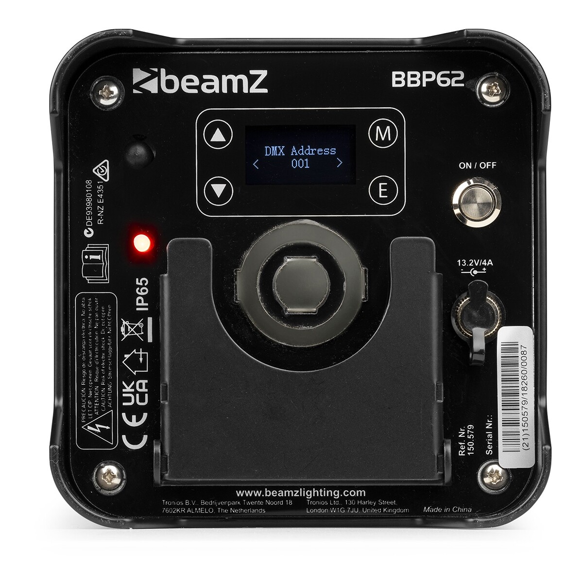 BeamZ set met 6x BBP62 uplights voor binnen en buiten in flightcase met oplaadfunctie BeamZ set met 6x BBP62 uplights voor binnen en buiten in flightcase met oplaadfunctie