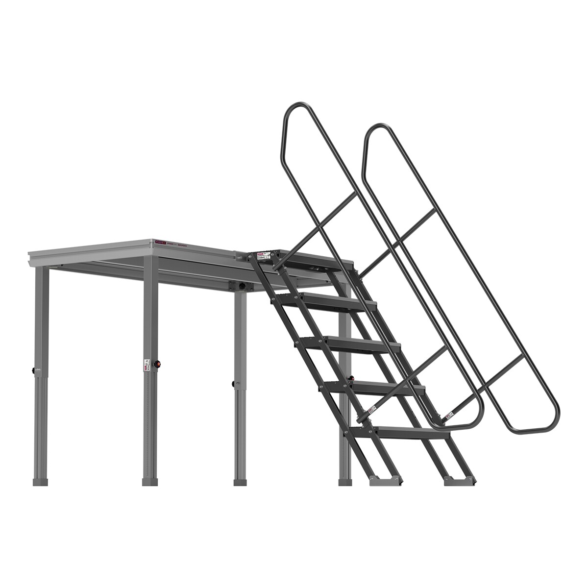 FORTEX Verstelbare Podium Trap 80 - 140cm FORTEX Verstelbare Podium Trap 80 - 140cm